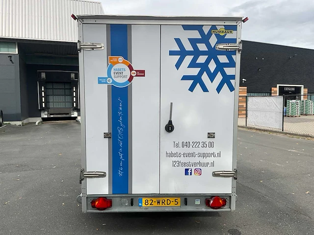2015 humbaur hgk 253017-19s50 koel aanhangwagen - afbeelding 6 van  22