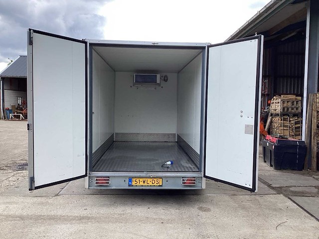 2015 humbaur hgk 253517-19s50 koelaanhangwagen - afbeelding 7 van  18