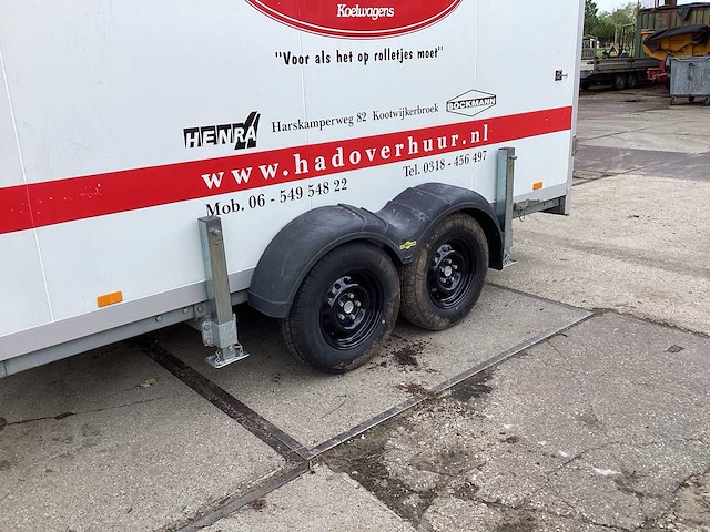 2015 humbaur hgk 253517-19s50 koelaanhangwagen - afbeelding 15 van  18