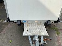 2015 humbaur hk 133015-18p gesloten aanhangwagen - afbeelding 2 van  18