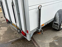 2015 humbaur hk 133015-18p gesloten aanhangwagen - afbeelding 9 van  18