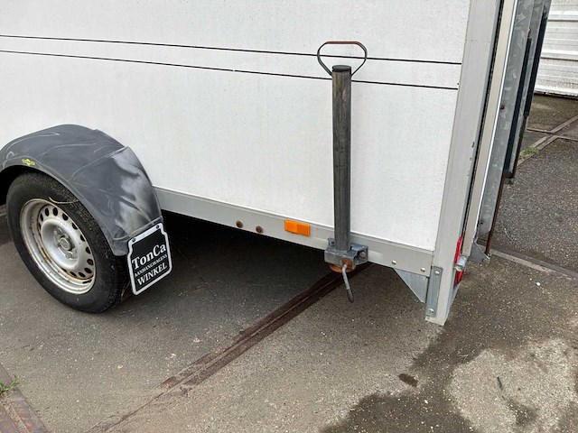 2015 humbaur hk 133015-18p gesloten aanhangwagen - afbeelding 10 van  18