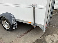2015 humbaur hk 133015-18p gesloten aanhangwagen - afbeelding 10 van  18