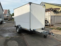 2015 humbaur hk 133015-18p gesloten aanhangwagen - afbeelding 1 van  18