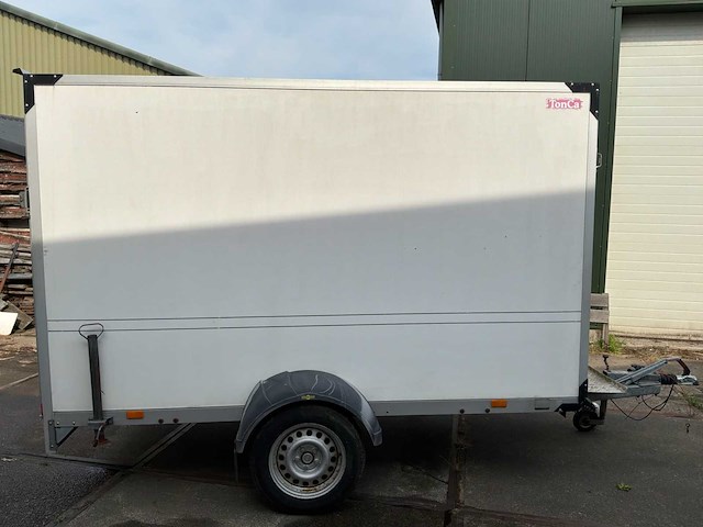 2015 humbaur hk 133015-18p gesloten aanhangwagen - afbeelding 11 van  18
