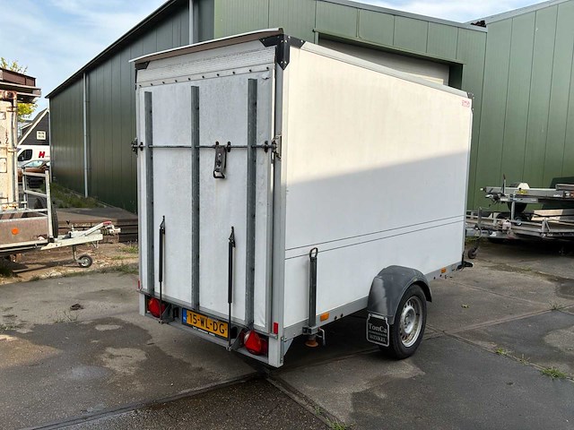 2015 humbaur hk 133015-18p gesloten aanhangwagen - afbeelding 12 van  18