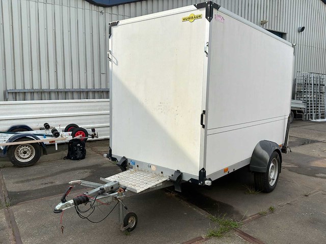 2015 humbaur hk 133015-18p gesloten aanhangwagen - afbeelding 16 van  18