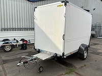 2015 humbaur hk 133015-18p gesloten aanhangwagen - afbeelding 16 van  18