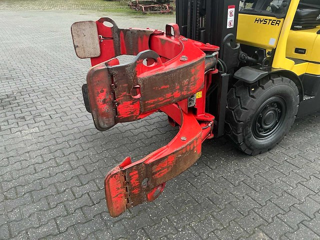 2015 hyster h5.5 ft vorkheftruck voorzien van roterende klem - afbeelding 3 van  45