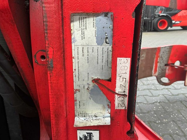 2015 hyster h5.5 ft vorkheftruck voorzien van roterende klem - afbeelding 5 van  45