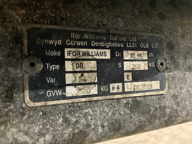 2015 i for williams 2hb machinetransporter - afbeelding 7 van  15