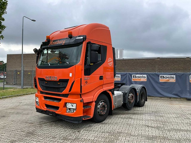 2015 iveco stralis as440s46txp 6x2 opleggertrekker - afbeelding 1 van  9
