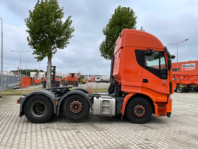 2015 iveco stralis as440s46txp 6x2 opleggertrekker - afbeelding 8 van  9