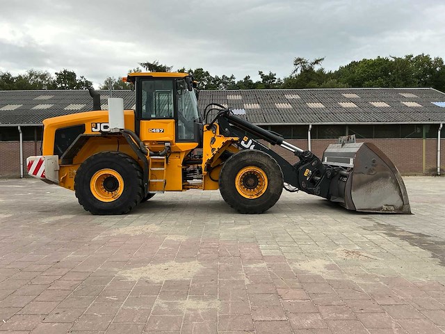 2015 jcb 457 ht t4f shovel met hoogkipbak (viby) - afbeelding 5 van  33