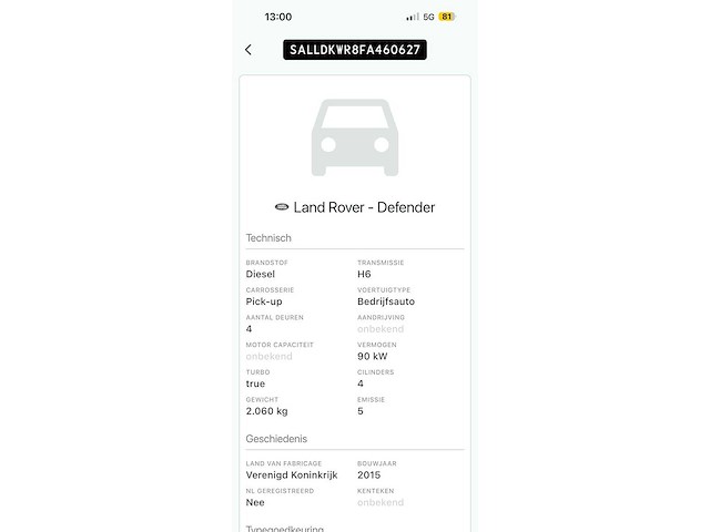 2015 jeep defender personenauto - afbeelding 38 van  44