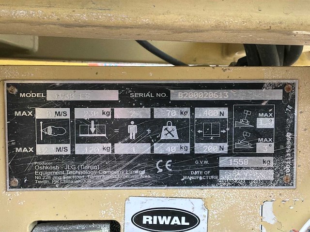 2015 jlg 1930es hoogwerker - afbeelding 24 van  30