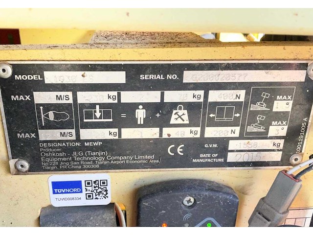 2015 jlg 1930es hoogwerker - afbeelding 11 van  19