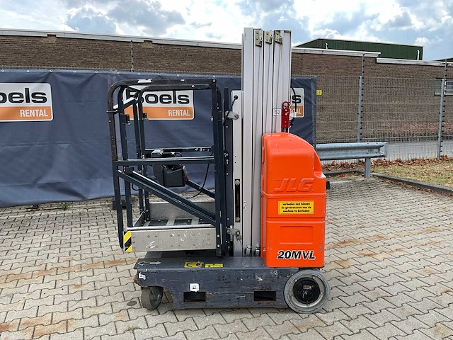 2015 jlg 20mvl hoogwerker / personenlift - afbeelding 20 van  20