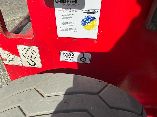 2015 jlg 2632 es schaarhoogwerker - afbeelding 4 van  28