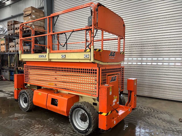 2015 jlg 3369 le schaarhoogwerker 12meter 126uur - afbeelding 4 van  8