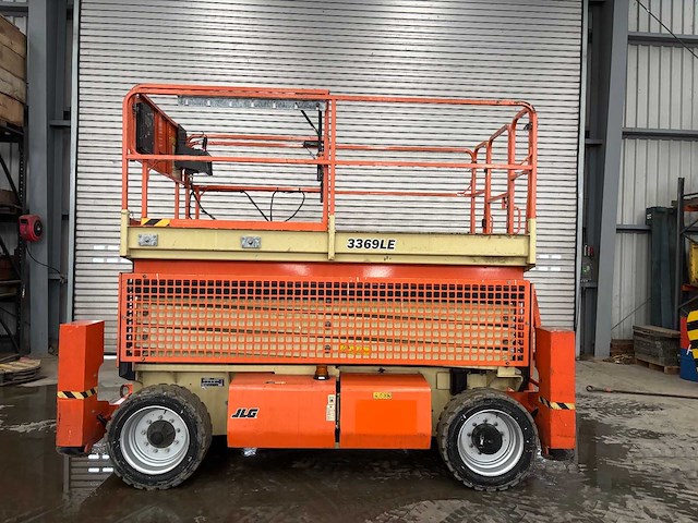 2015 jlg 3369 le schaarhoogwerker 12meter 126uur - afbeelding 5 van  8