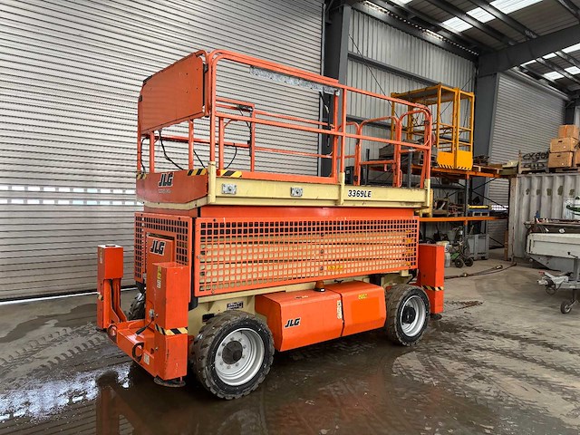 2015 jlg 3369 le schaarhoogwerker 12meter 126uur - afbeelding 2 van  8