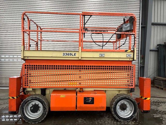 2015 jlg 3369 le schaarhoogwerker 12meter 126uur - afbeelding 1 van  8