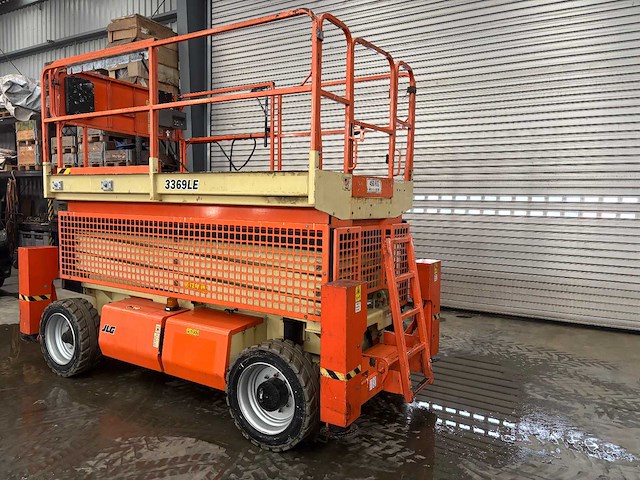 2015 jlg 3369 le schaarhoogwerker 12meter 126uur - afbeelding 3 van  8