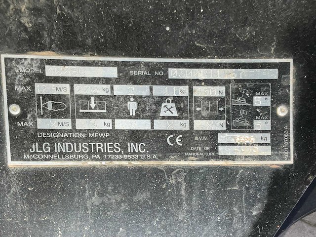 2015 jlg 400sc rups telescoop hoogwerker - afbeelding 37 van  42