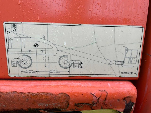 2015 jlg 460sj hoogwerker - afbeelding 8 van  28
