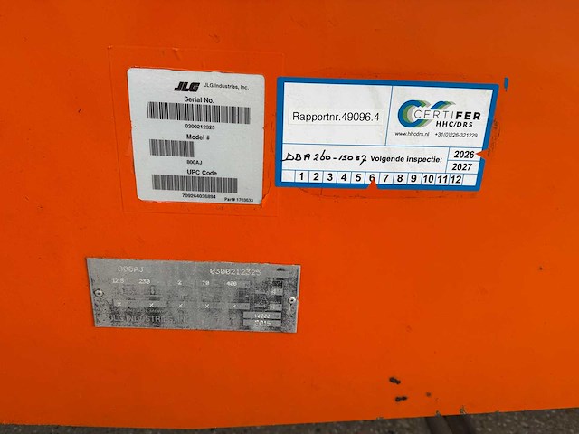 2015 jlg 800aj telescoophoogwerker - afbeelding 19 van  19