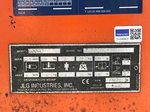 2015 jlg 800ajg hoogwerker 4x4 - afbeelding 34 van  38