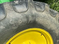 2015 john deere 6130m – autoquad plus eco – tls – zuidberg fronthef – dubbellucht - afbeelding 5 van  48