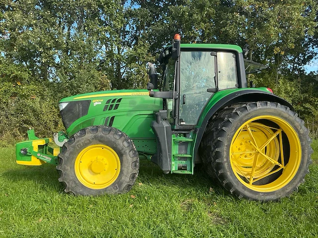 2015 john deere 6130m – autoquad plus eco – tls – zuidberg fronthef – dubbellucht - afbeelding 12 van  48