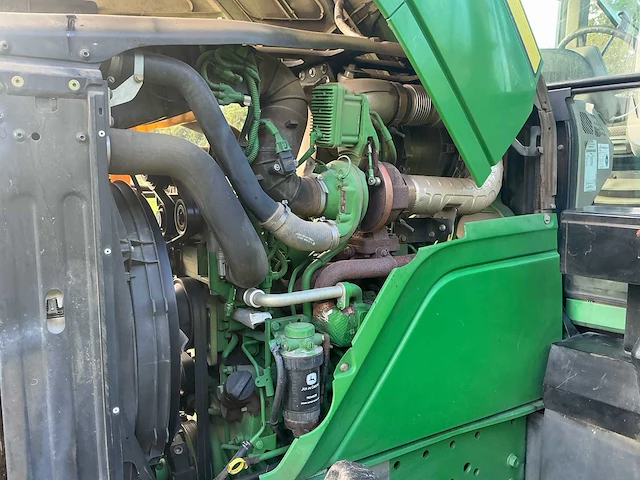 2015 john deere 6130m – autoquad plus eco – tls – zuidberg fronthef – dubbellucht - afbeelding 33 van  48