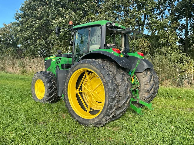 2015 john deere 6130m – autoquad plus eco – tls – zuidberg fronthef – dubbellucht - afbeelding 23 van  48