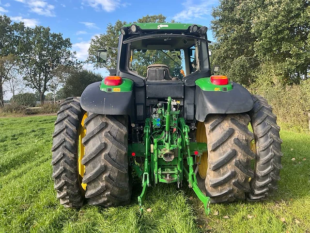 2015 john deere 6130m – autoquad plus eco – tls – zuidberg fronthef – dubbellucht - afbeelding 34 van  48