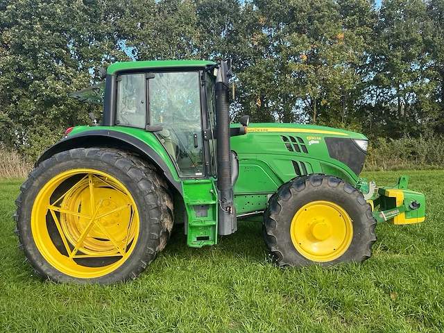 2015 john deere 6130m – autoquad plus eco – tls – zuidberg fronthef – dubbellucht - afbeelding 45 van  48
