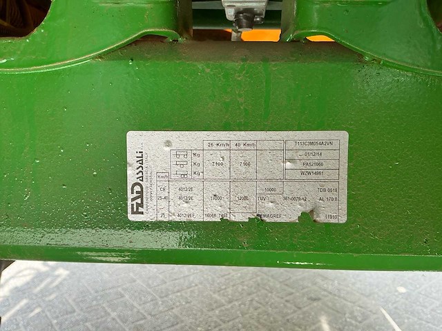 2015 john deere m740i veldspuit - afbeelding 10 van  20