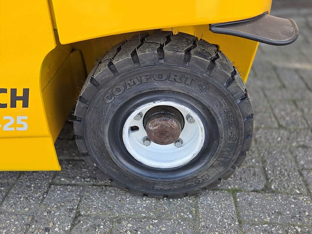 2015 jungheinrich efg 425k 2500kg lepelversteller vorkheftruck - afbeelding 2 van  11
