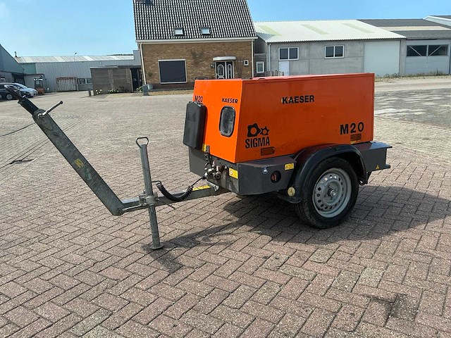 2015 kaeser m20 luchtcompressor - afbeelding 1 van  13