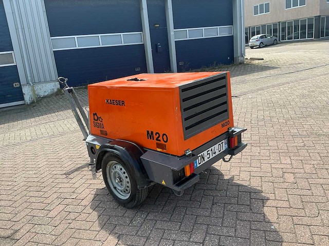 2015 kaeser m20 luchtcompressor - afbeelding 9 van  13