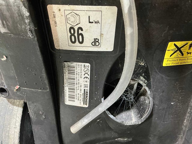 2015 karcher hd/6-15cx plus hogedrukreiniger - afbeelding 6 van  7