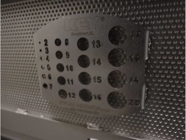2015 key mv1f rvs schudtafel - afbeelding 8 van  10