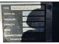 2015 komatsu wa-70-7 knik wiellader 4x4 - afbeelding 22 van  31