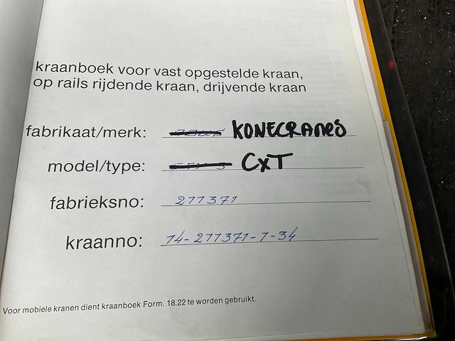 2015 konecranes cxt bovenloophalkraan - afbeelding 2 van  11