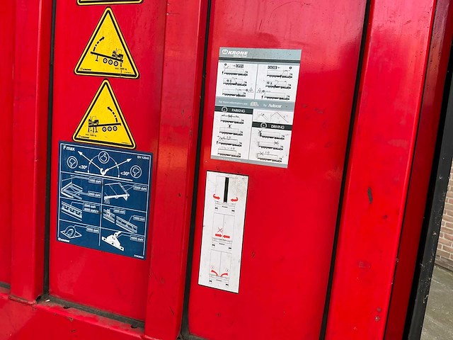 2015 krone sd oplegger - afbeelding 16 van  25