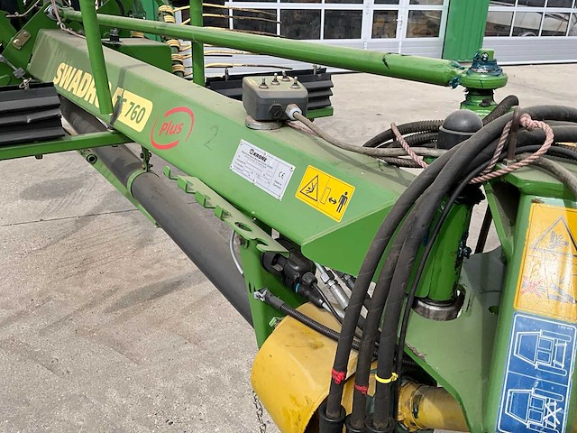 2015 krone swadro tc 760 plus dubbele grashark - afbeelding 4 van  19