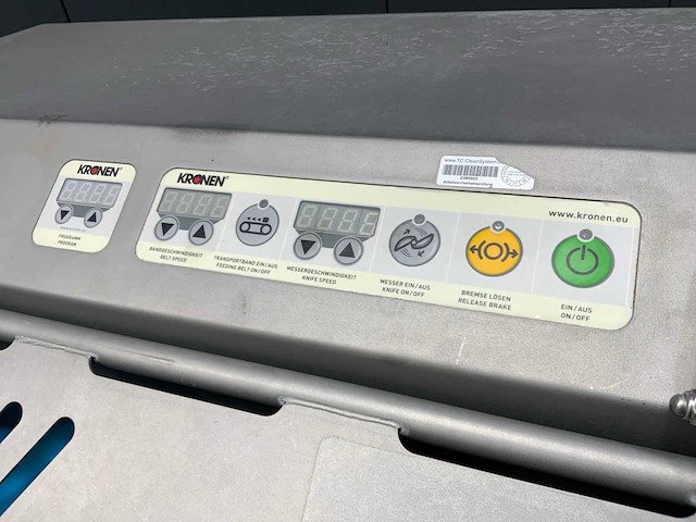 2015 kronen gs10-2 band snijmachine - afbeelding 9 van  10