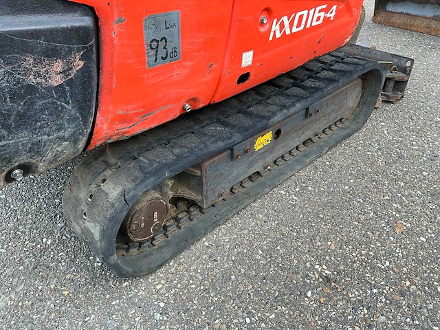 2015 kubota kx016-4 minigraafmachine - afbeelding 1 van  30